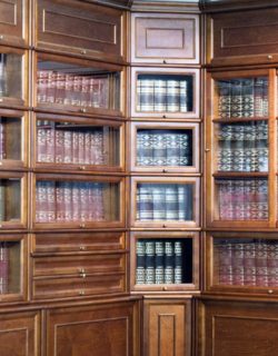 bilbiotheque-chene une magnifique bibliothèque en chêne