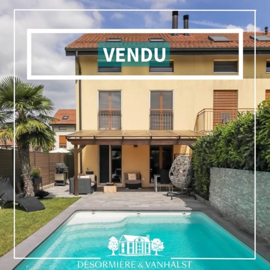 Succès 2022: maison 2 vendue à Chancy par l'agence immobilière Désormière & Vanhalst